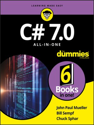 C# 7.0 All-in-One For Dummies - ebook